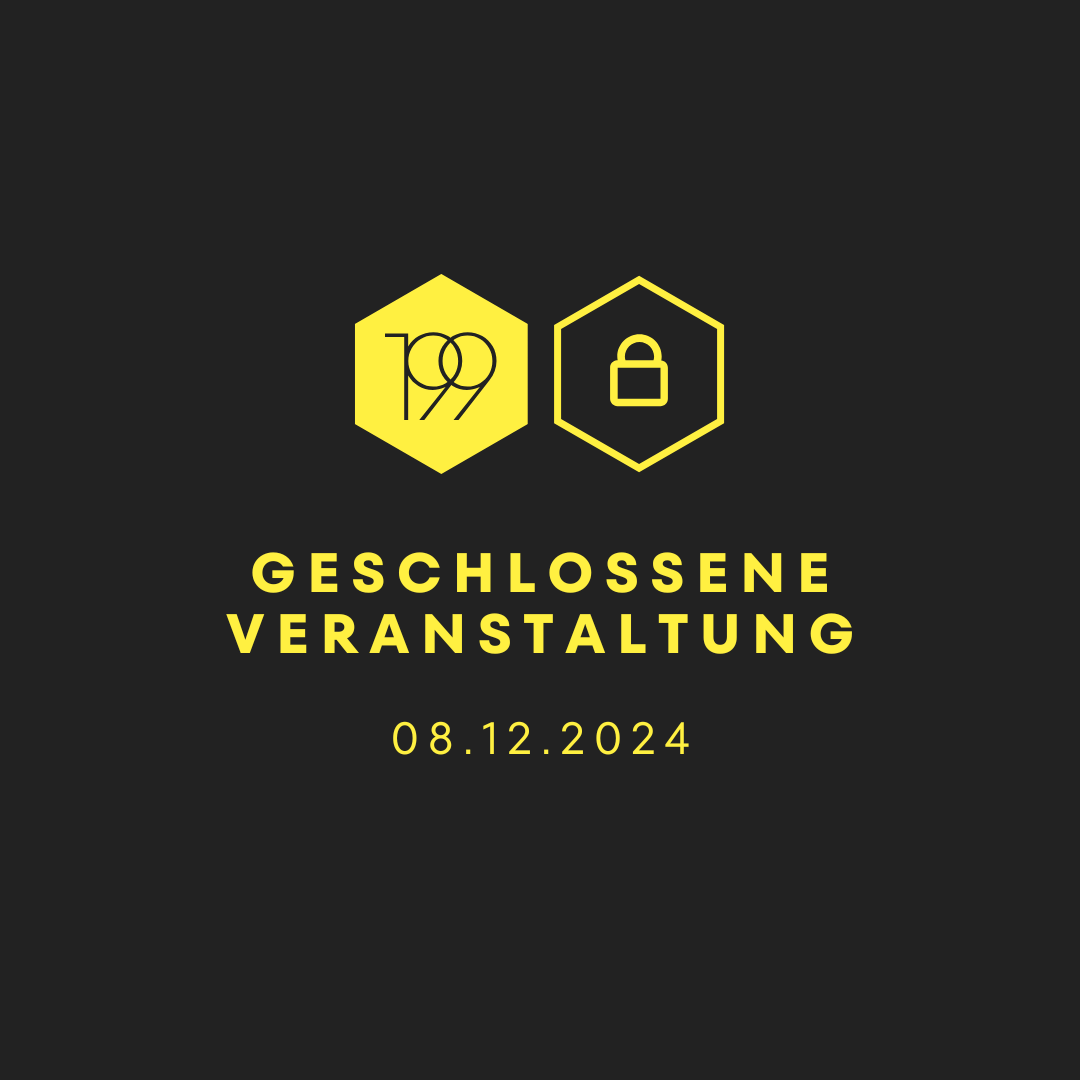 Geschlossene Veranstaltung 08.12.